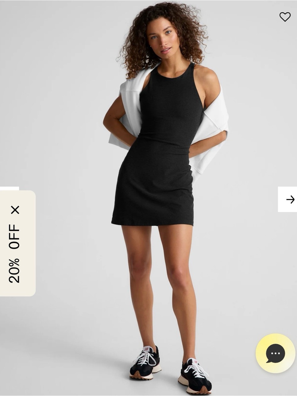 Beyond Yoga Spacedye Refocus Dress in Darkest Night